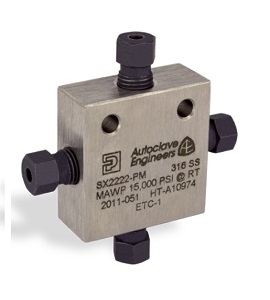 Low Pressure Cross Connector (LP)1/8 - W125 10K