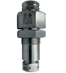 High Pressure Bulkhead Conn. (HP)1/4 - F250C 40K