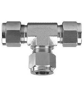 Union Tee For metric tube Standard Connection2mm