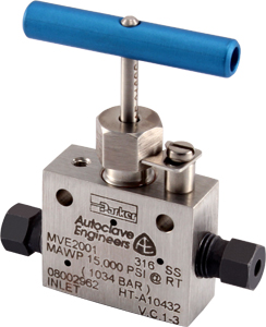 10V2 and SW Series: Pressures to 15,000 psi (1034 bar)(1) 2 07 10V B