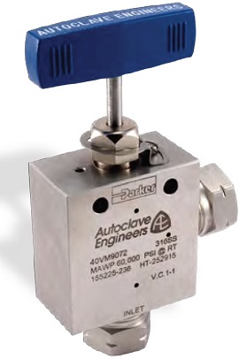 40VM Series: Pressures to 40,000 psi (2760 bar)(1) 07 9 (9/16") 40VM K