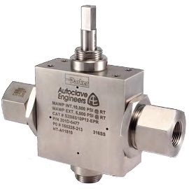 Ball valve 2 Way Subsea Series: 1/4" (6.35mm) Orifice Pressures to 1379 bar4 5 M4 S S2B V