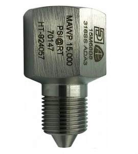 HP Male to NPT Female Adapters1/4 - F250C 1/8 40K