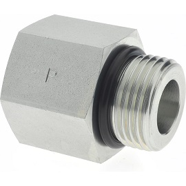 F5OG5 Straight Thread Reducer / Expander SAE-ORB / SAE-ORB-7/16-20 5/16-24