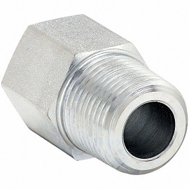 FHG5 Female Straight Thread Adapter NPTF / SAE-ORB1/8-27 7/16-20