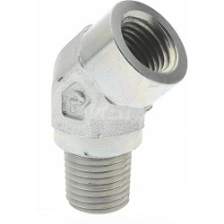 CD45 45° Street Elbow NPTF / NPTF - Male to Female-1/8-27 1/8-27