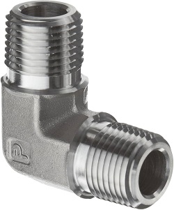 CR Male Pipe Elbow NPTF / NPTF - Male to Male Connection-1/8-27 1/8-27