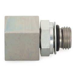 A87LPOEG87LPM ISO 6149* Female Elbow - Male to Female-M8x1 M8x1