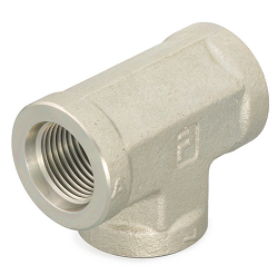 MMO Female Pipe Tee NPTF (all three ends)0.66 1/8-27