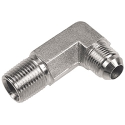 CCTX Long Male Elbow 37° Flare / NPTF - JIC Connection1/4 1/8 - 27