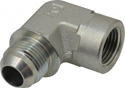  DTX Femle Elbow 37° Flare / NPTF - JIC tubing fitting1/4 1/8 - 27