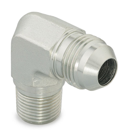 C3MX Male Elbow – BSPT 37° Flare / BSPT1/8 - 28 6  - 1/4