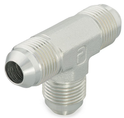 JTX Union Tee 37° Flare - JIC Tube Fittings (all three ends)1/8