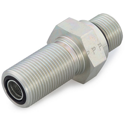 WF5OLO Straight Thread Bulkhead Connector1/4 7/16 - 20