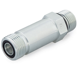 FF5OLO Long Straight Thread Connector ORFS-Long / SAE-ORB1/4 7/16 - 20