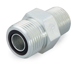 FLO Male Pipe Connector ORFS / NPTF1/4 1/8 - 27