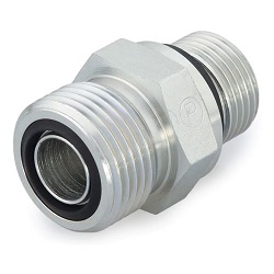 F42EDMLO Male Connector – BSPP - ORFS / BSPP-ED1/8 - 28 6  - 1/4