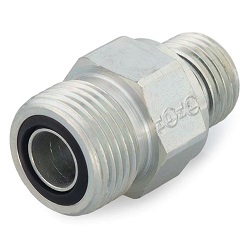 F82EDMLO Male Connector – Metric ORFS / Metric-ED6  - 1/4 M12X1.5