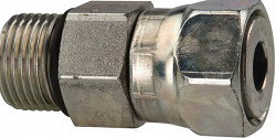 F65OL Straight Thread Swivel Connector ORFS Swivel / SAE-ORB1/4 7/16 - 20