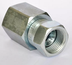 G65L Straight Thread Swivel Female Connector ORFS Swivel / SAE-ORB1/4 7/16 - 20