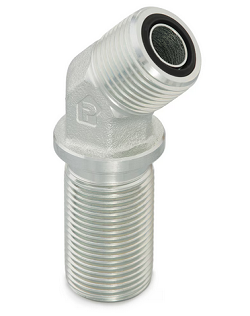 WNLO 45° Bulkhead Union Elbow ORFS / ORFS1/4