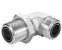 WELO Bulkhead Union Elbow ORFS / ORFS1/4  - 1/4