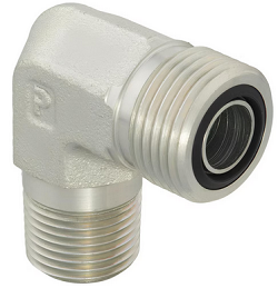 CLO Male Pipe Elbow ORFS / NPTF1/4 1/8 - 27