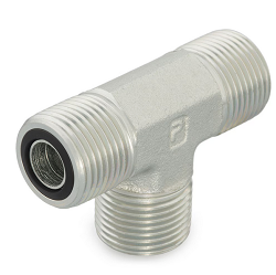 JMLO Union Tee – mm Hex ORFS (all three ends)6  - 1/4