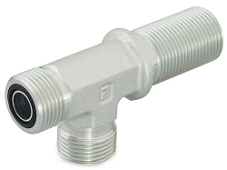 WJJLO Bulkhead Run Tee ORFS (all three ends)1/4