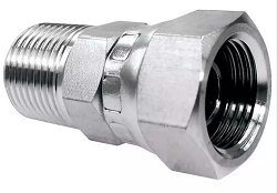  G3P4 F. Connector 60° Cone / BSPT-1/4-19 1/4-19