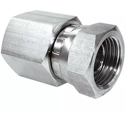 G63P4 Swivel Female Connector 60° Swivel / BSPT-1/4-19 1/4-19