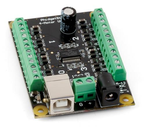  1062 - PhidgetStepper Unipolar 4-Motor 1062-4-Motor