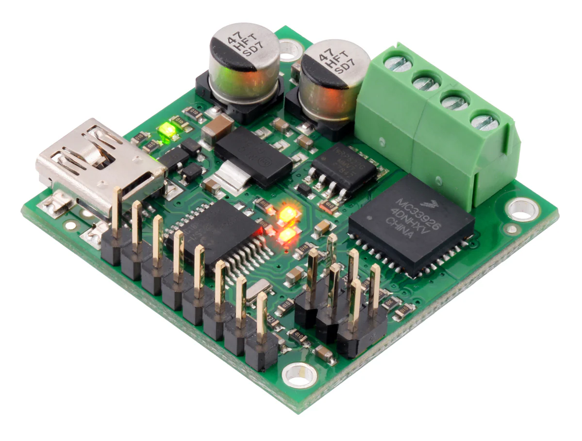 Jrk 21v3 USB Motor Controller with Feedback (Connectors Soldered)21v3 