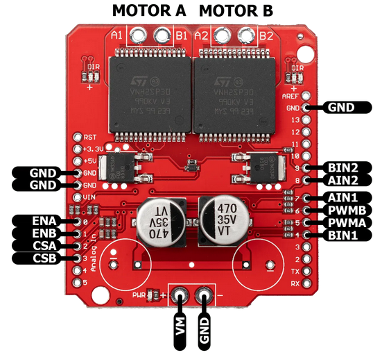 monster motor12 shield