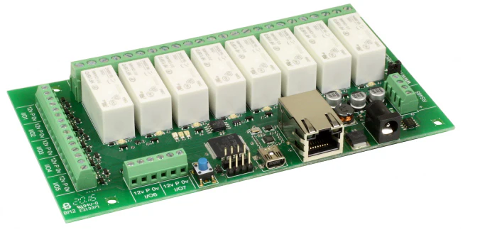 dS378 - 8 x 16A ethernet relay - Relays - 8 with up to 16AmpdS378 - 8 x 16A