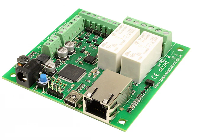 dS1242 - 2 x 16A ethernet relay - Relays - 2 with up to 16AmpdS1242 - 2 x 16A