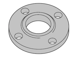 Socket weld flanges