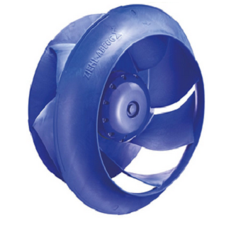 Backward curved blade design